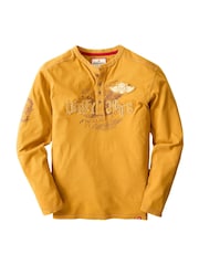 Joe Browns Dirty Joes Applique Henley - 5şəkildən 5 şəkil