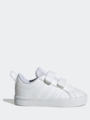 adidas White VS Pace 2.0 Trainers - Image 1 of 8