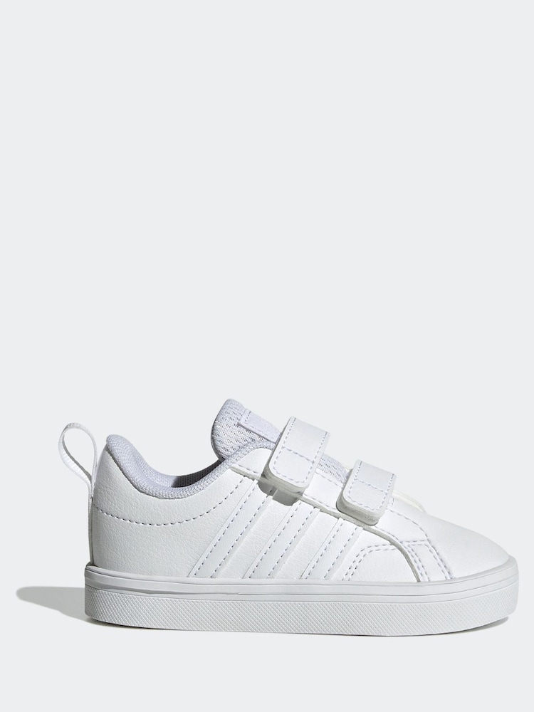 adidas White VS Pace 2.0 Trainers - Image 1 of 8