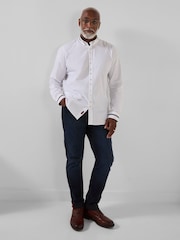 Joe Browns White Creative Collar Smart Shirt - Image 3 of 5