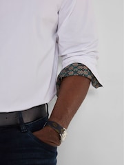 Joe Browns White Creative Collar Smart Shirt - Image 4 of 5