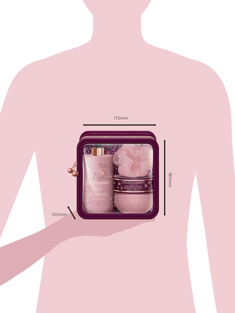Baylis & Harding Wild Cherry & Vanilla Luxury Travel Gift Set - Image 5 of 5