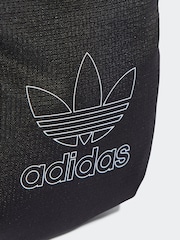 adidas Originals Black Adicolour Classic Festival Crossbody Bag - Image 4 of 5
