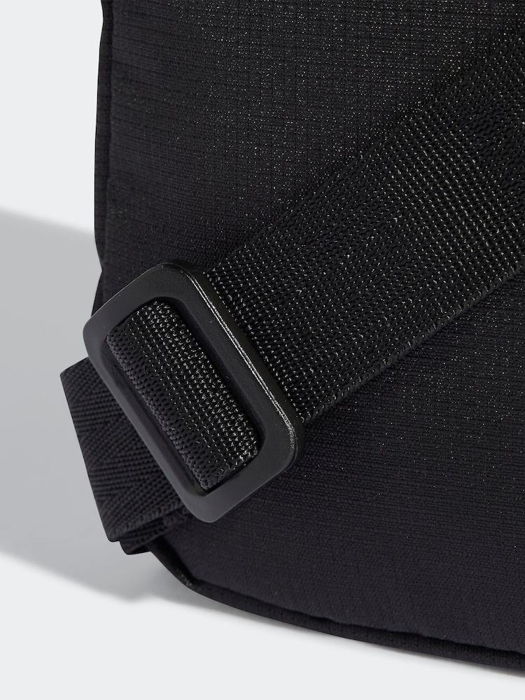 adidas Originals Black Adicolour Classic Festival Crossbody Bag - Image 5 of 5
