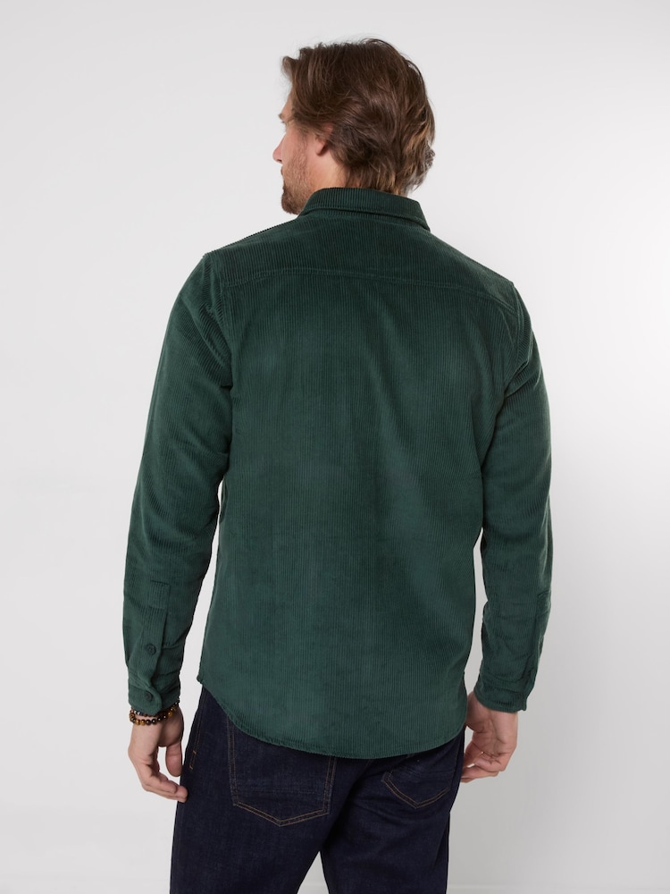 Joe Browns Green Cool In Cord Overshirt - Image 2 of 6 Joe Browns Green Cool In Cord Overshirt - Image 2 of 6