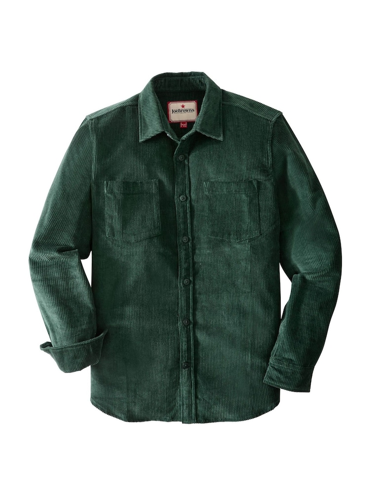 Joe Browns Green Cool In Cord Overshirt - Image 6 of 6 Joe Browns Green Cool In Cord Overshirt - Image 6 of 6