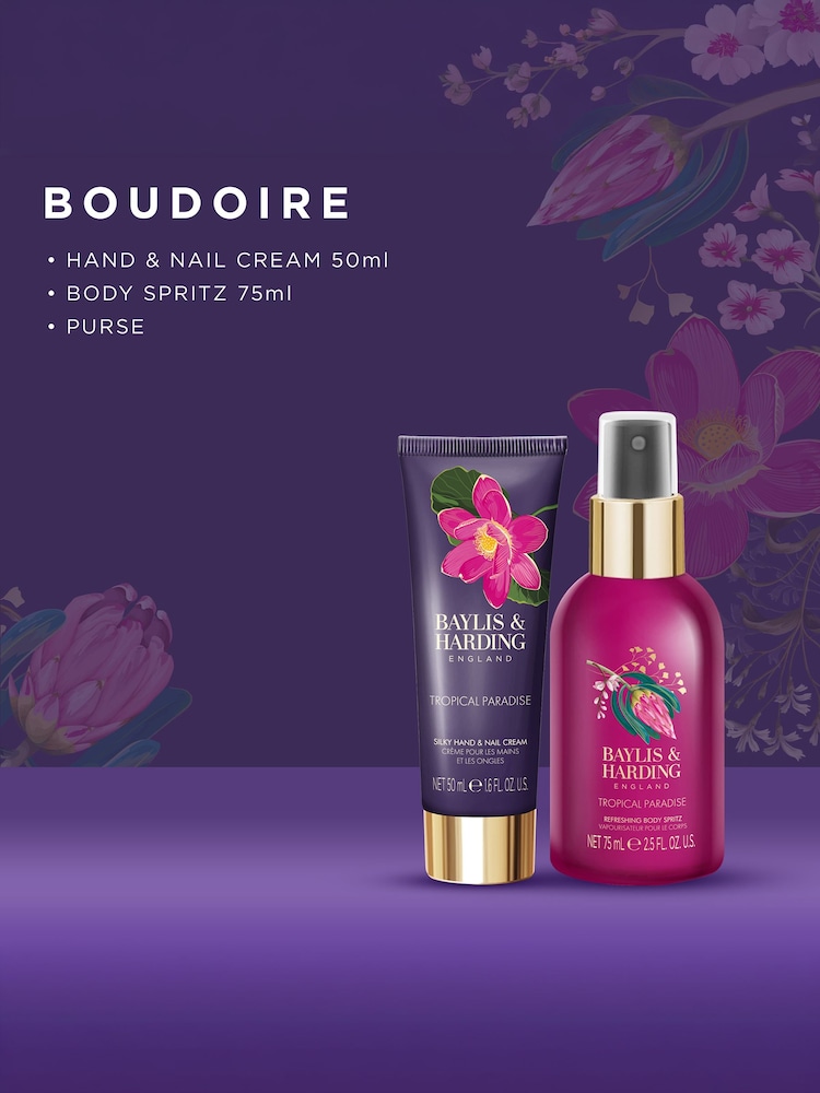 Baylis & Harding Boudoire Cosmetic Purse Gift Set - Image 2 of 5 Baylis & Harding Boudoire Cosmetic Purse Gift Set - Image 2 of 5