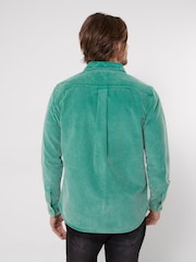 Joe Browns Green Lava Washed Cord Shirt - Image 4 of 6