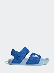 adidas navy blue Adilette Kids Sandals - Image 1 of 9