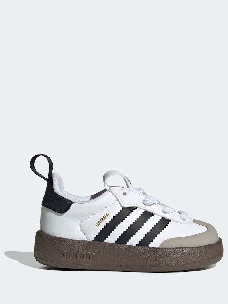 adidas originals White Adifom Samba Trainers - Image 1 of 9