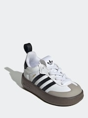 adidas originals White Adifom Samba Trainers - Image 3 of 9