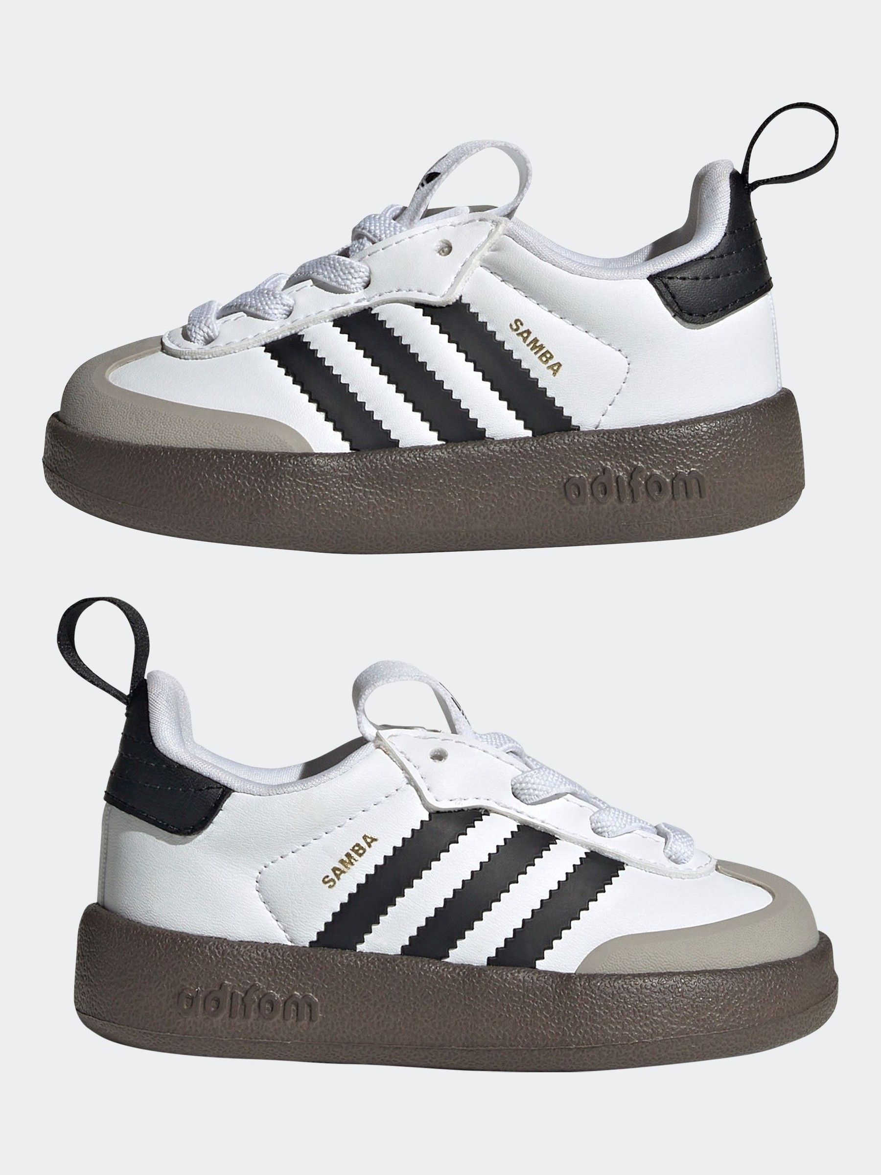 Buy adidas Originals White Adifom Samba 360 Easy-On Infant