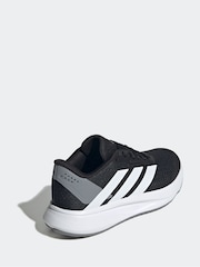 adidas Black/White Duramo Juniors Running Shoes - Image 4 of 9