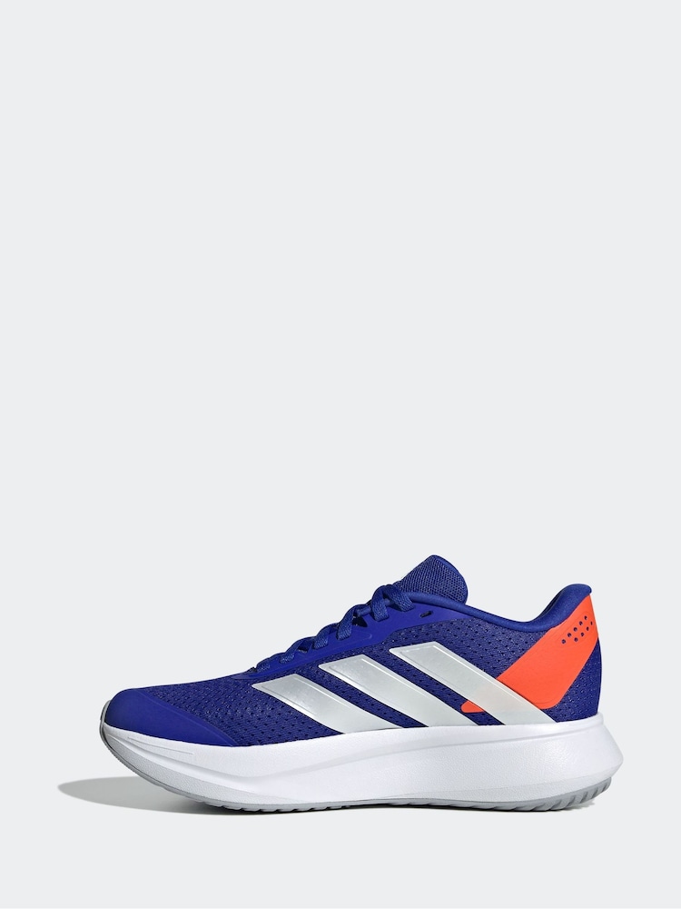 adidas Blue Duramo Juniors Running Shoes - Image 2 of 9