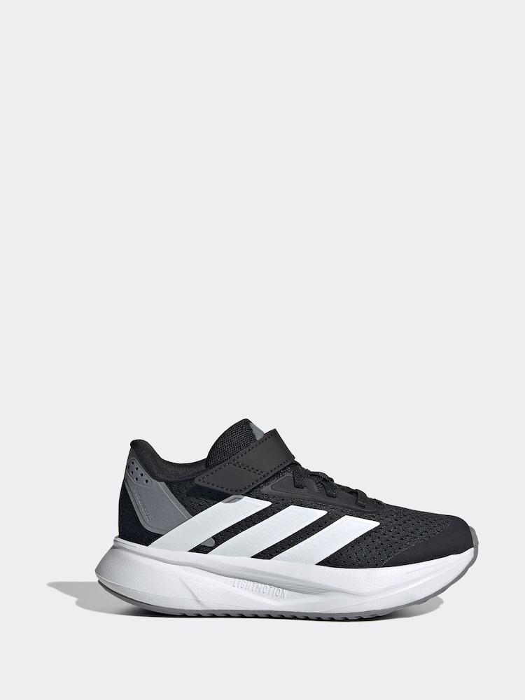 adidas Black/White Duramo Running Shoes - Image 1 of 9