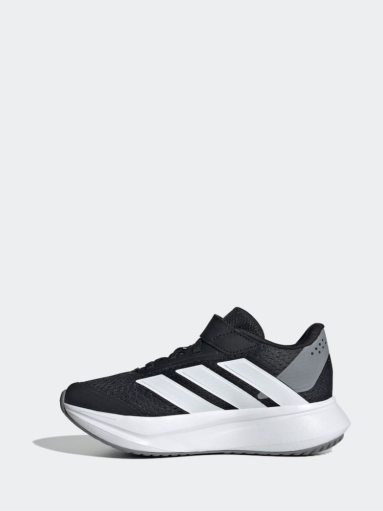 adidas Black/White Duramo Running Shoes - Image 2 of 9
