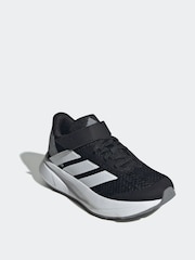 adidas Black/White Duramo Running Shoes - Image 3 of 9