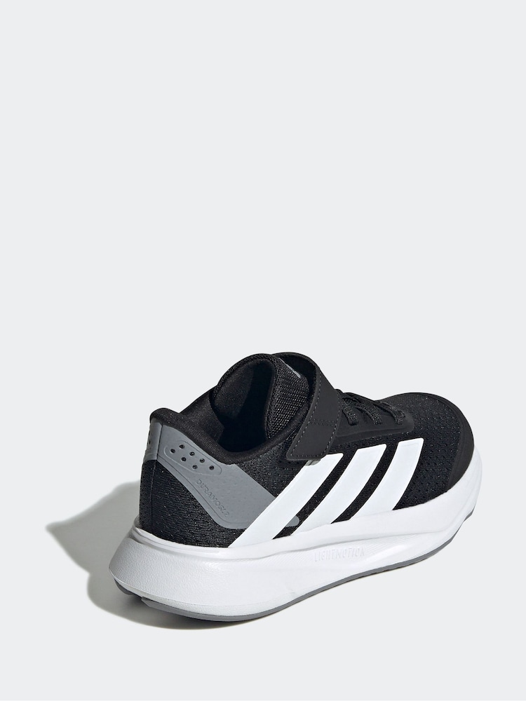 adidas Black/White Duramo Running Shoes - Image 4 of 9
