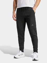 adidas Black Designed for Training Spaceknit Joggers - Image 2 of 7