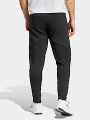adidas Black Designed for Training Spaceknit Joggers - Image 3 of 7