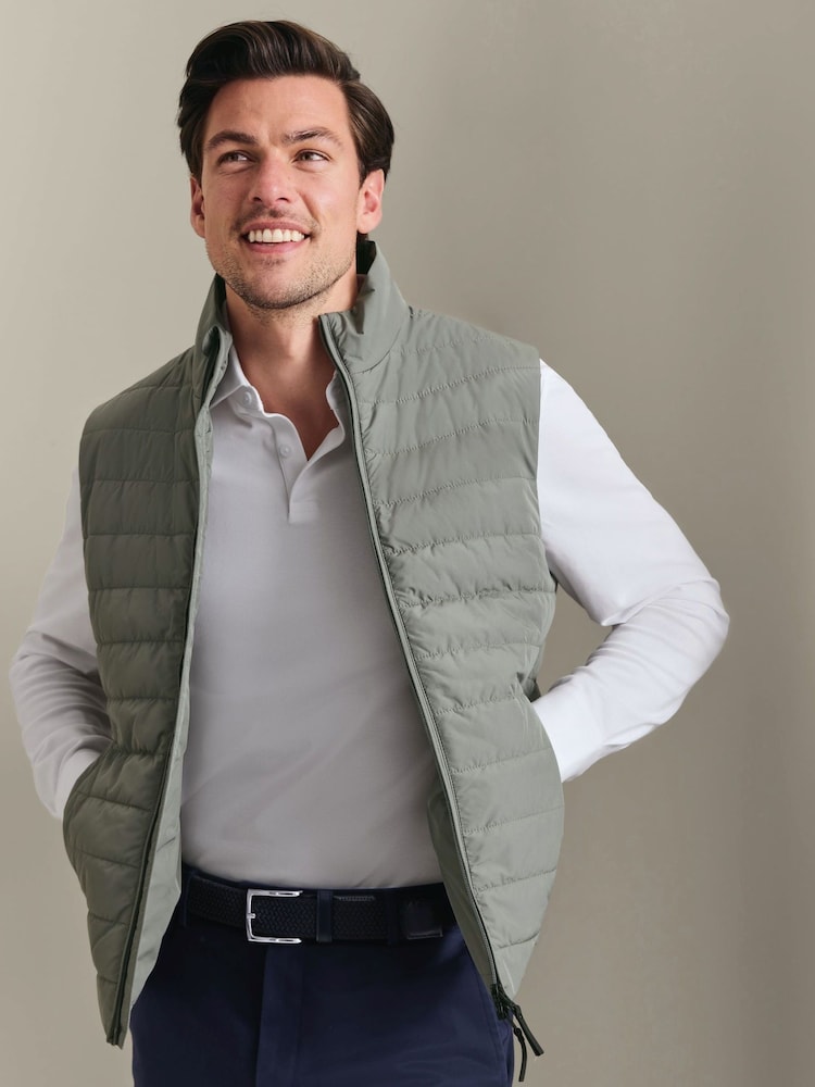 Charles Tyrwhitt Lightweight Quilted Gilet - Slika 1 od 4