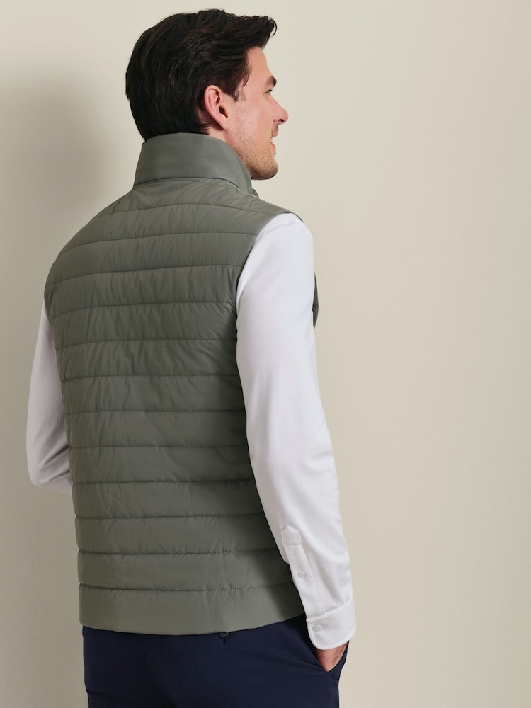 Charles Tyrwhitt Lightweight Quilted Gilet - Slika 2 od 4
