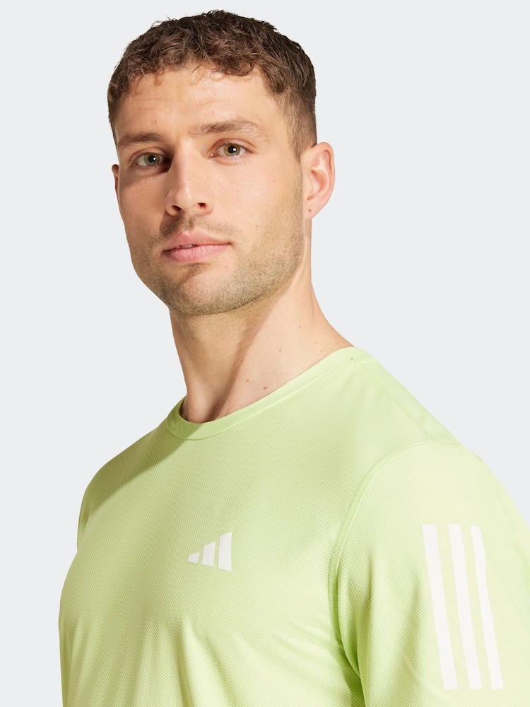 adidas Green Own the Run T-Shirt - Image 5 of 7