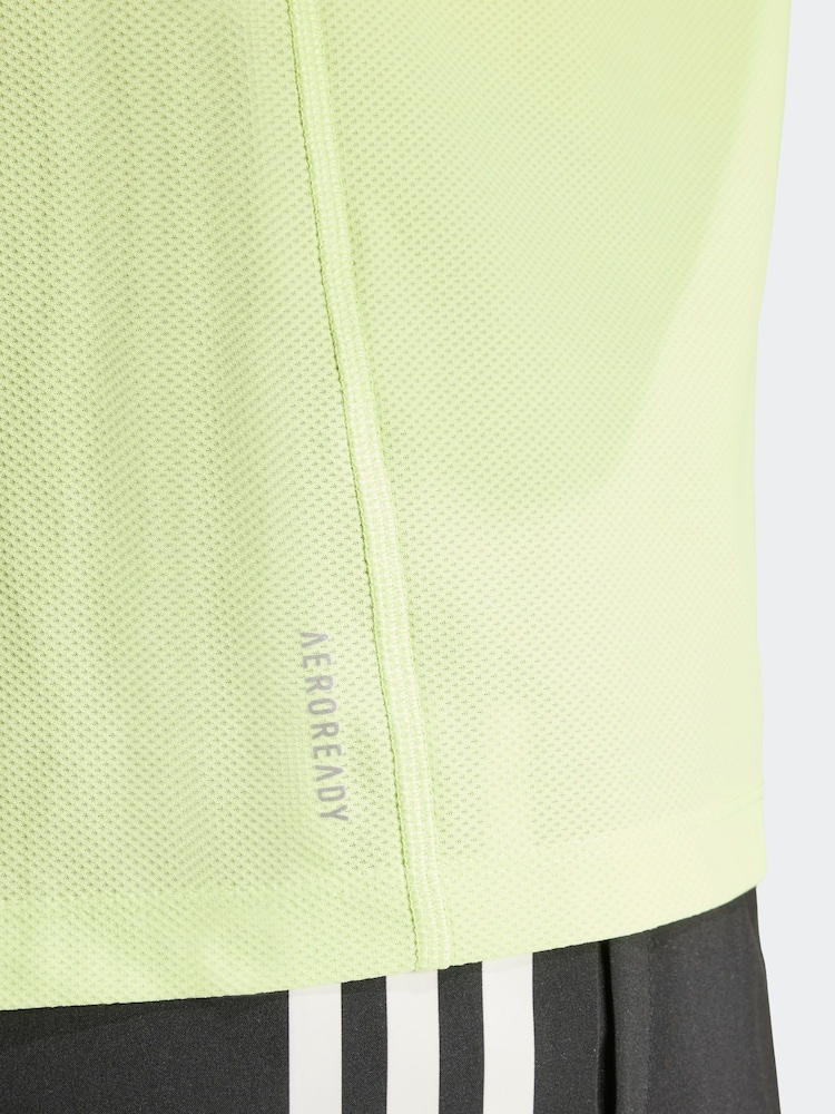 adidas Green Own the Run T-Shirt - Image 6 of 7