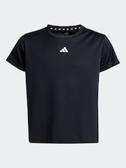 adidas Black Regular Fit Train Essentials Logo Training T-Shirt - Image 6 of 6