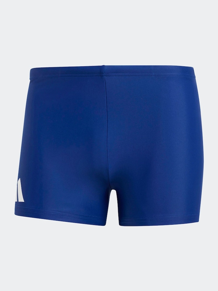 adidas Navy Blue Solid Swim Boxers - Image 5 of 6