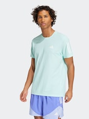 adidas Green Own the Run T-Shirt - Image 1 of 7