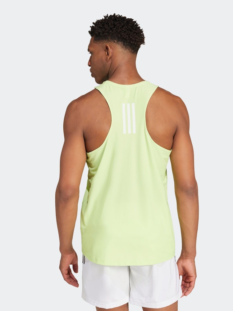 adidas Green Own The Run Tank Top - Image 2 of 7
