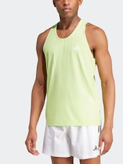 adidas Green Own The Run Tank Top - Image 3 of 7