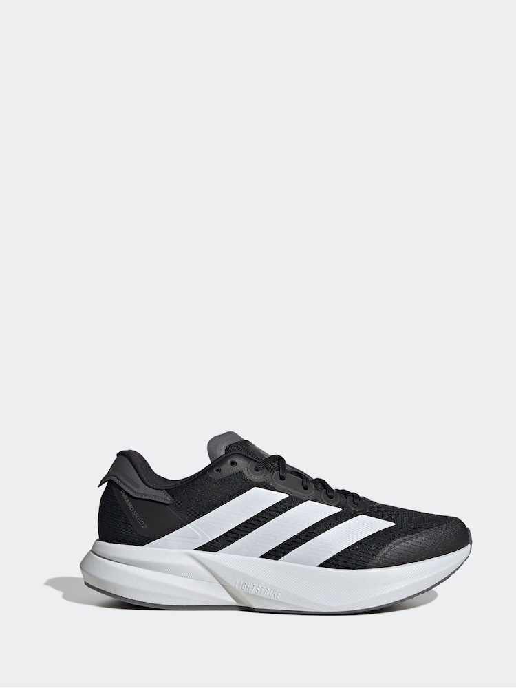 adidas Black Duramo Speed 2 Running Shoes - Image 1 of 10