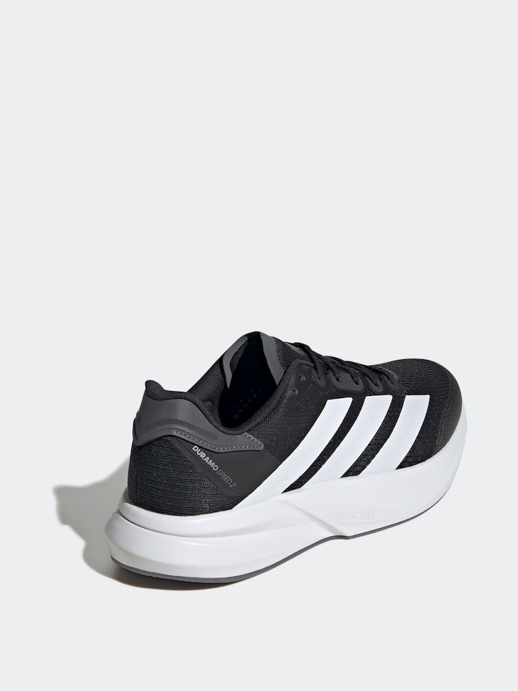 adidas Black Duramo Speed 2 Running Shoes - Image 11 of 17