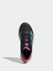 adidas Black Duramo Speed 2 Trainers - Image 6 of 8