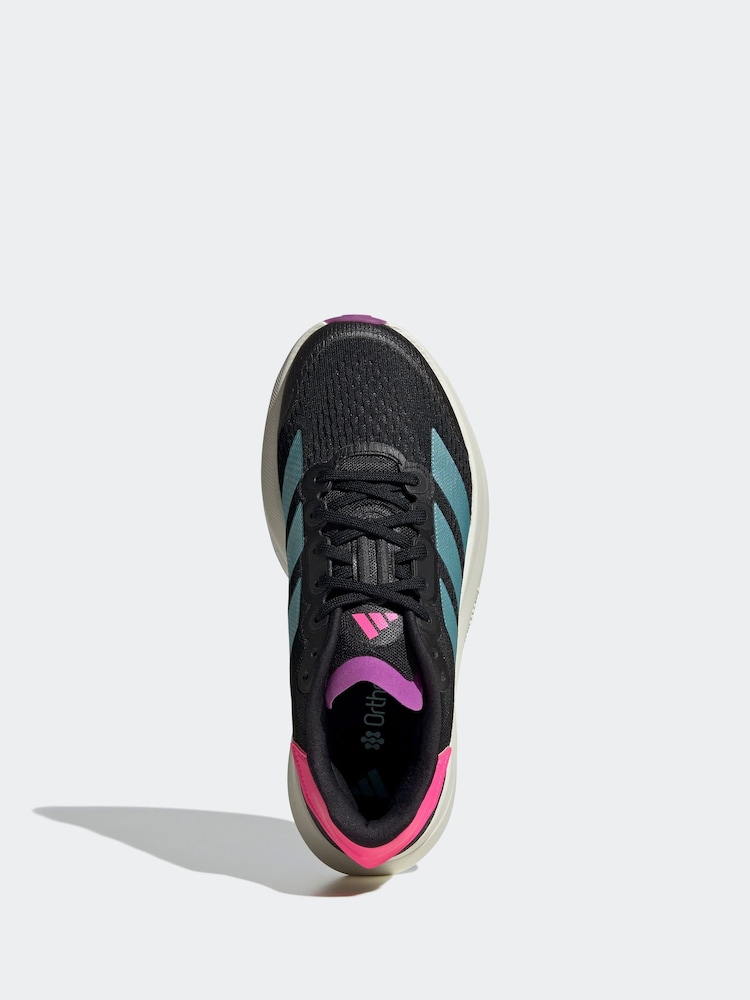 adidas Black Duramo Speed 2 Trainers - Image 6 of 8
