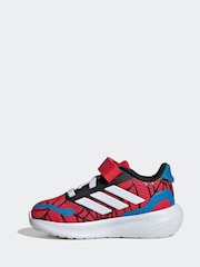 adidas Red Runfalcon Spider-Man Running Shoes - Image 2 of 9