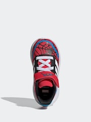 adidas Red Runfalcon Spider-Man Running Shoes - Image 7 of 9