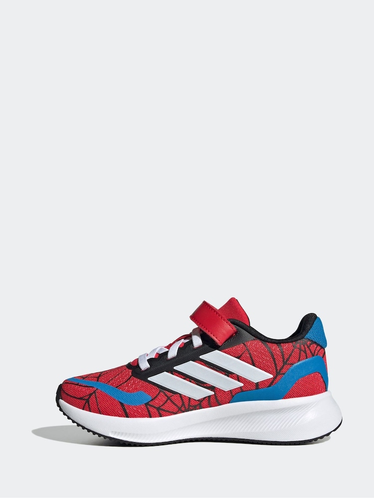 adidas Red Runfalcon Spider-Man Running Shoes - Image 6 of 13