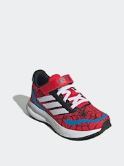 adidas Red Runfalcon Spider-Man Running Shoes - Image 7 of 13