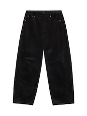 Albaray Black Cord Barrel Trousers - Image 4 of 4