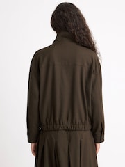 Albaray Brown Mini Checked Jacket - Image 2 of 5
