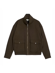 Albaray Brown Mini Checked Jacket - Image 5 of 5