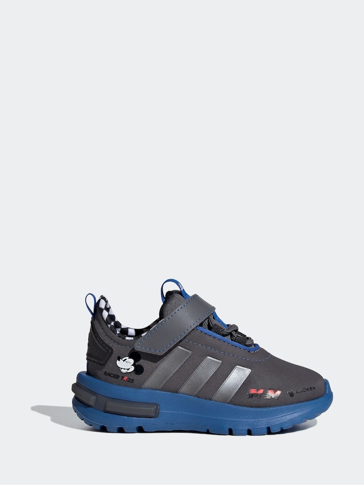 adidas Grey Disney Mickey Mouse Racer TR23 Trainers - Image 1 of 9