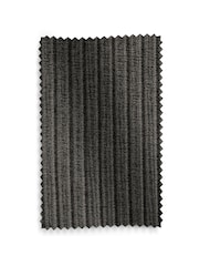 Charcoal Grey Chunky Cord Eyelet Lined Curtains - Image 7 of 7