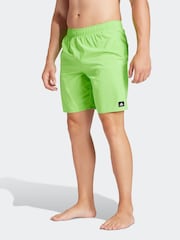 Grön - adidas Solid Swim Shorts - Bild 1 av 6