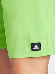 Grön - adidas Solid Swim Shorts - Bild 4 av 6