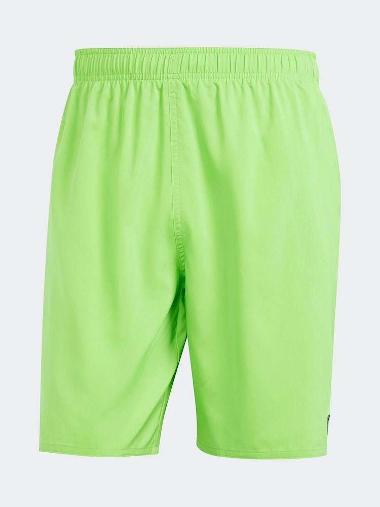 Grön - adidas Solid Swim Shorts - Bild 6 av 6