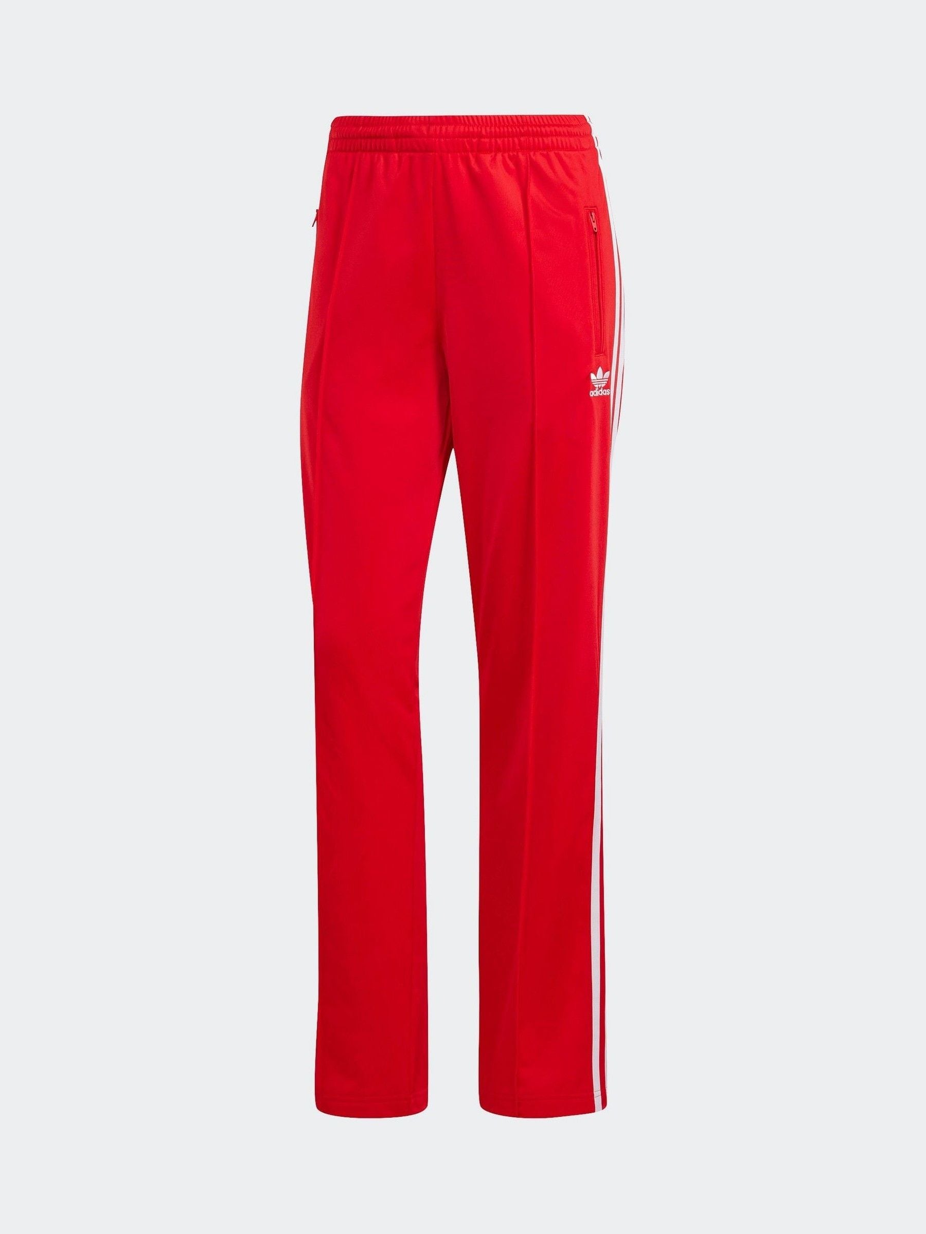 Buy adidas Red Straight Firebird 3 Stripe Straight